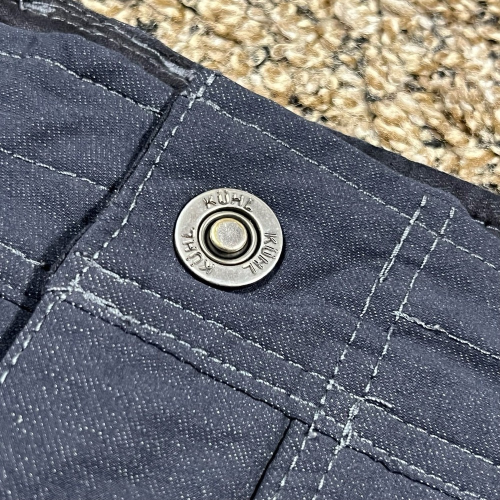 Kuhl Klash Men's Soft Shell Black Gray Water Resistant Hiking Pants Sz 36x32 - Picture 4 of 12